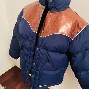 Supreme | Jackets & Coats | Supreme Glitter Yoke Down Puffer
